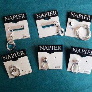 3/10$ Lot of 6 mismatch hoop dangling single earring